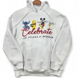 White Disney Celebrate 100 Years of Wonder hoodie